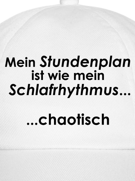 Unispruch "Schlafrhytmus" Geschenk, Studenten