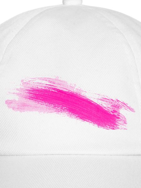 Pinker Pinselstrich Akzent