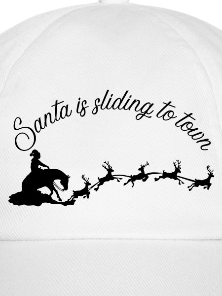 Santa is sliding to town