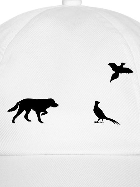 Vorstehhund & Fasane Silhouette