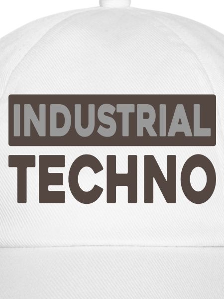Industrielle Techno-Typografie