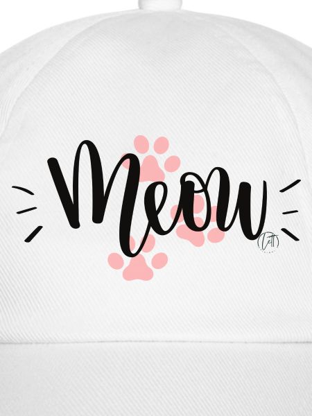 "Meow"-Katzenpfoten-Design