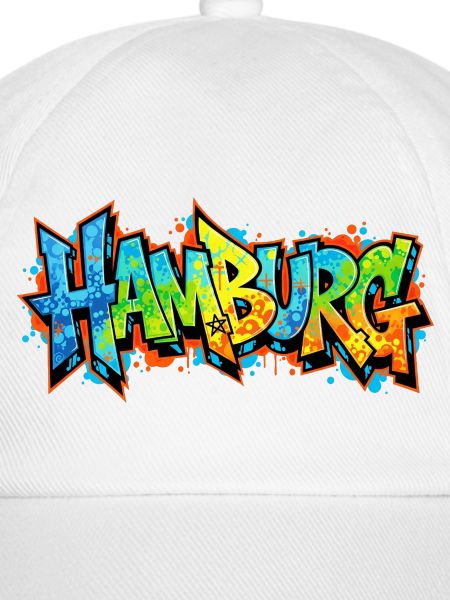 Graffiti-Stil Hamburg Stadtmotiv