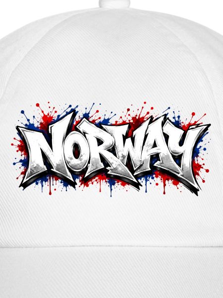 Norway Flag Graffiti