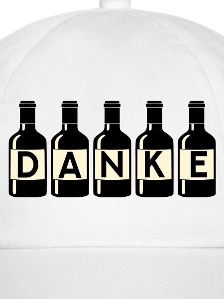 Dankeschön Danke Weinflaschen
