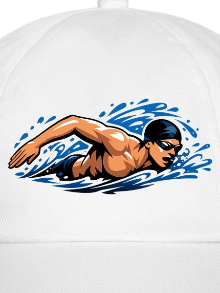Freistil Schwimmer Dynamisches Wasser