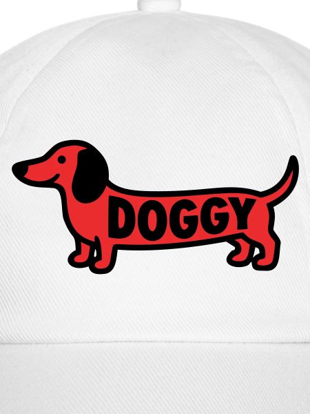 Dackel Hund Doggy Spruch Rot