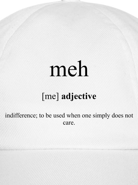 Meh Definition Dictionary