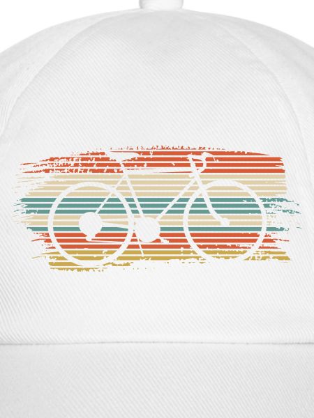 Regenbogen gestreiftes Fahrrad