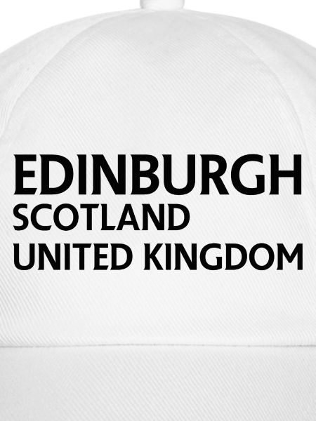 Edinburgh – Schottland Textdesign