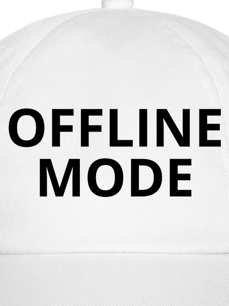 OFFLINE-MODUS – Minimales Unisex-Sweatshirt