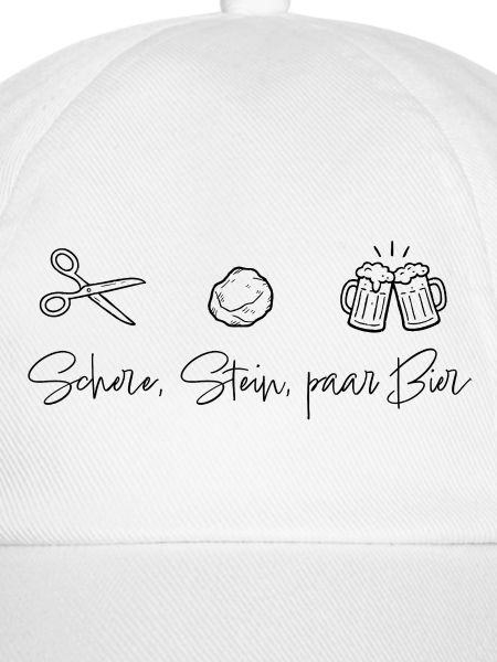 Schere, Stein, Bier – Lustiger Partyspruch