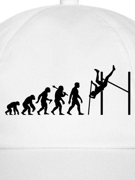 Stabhochspung Evolution Stabhochspringer Athlet