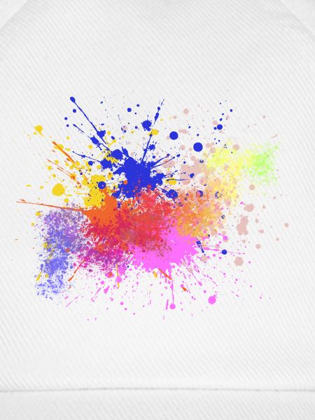 Farbige Farbspritzer Kunst Design