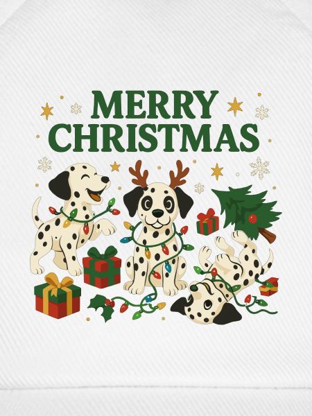 Dalmatiner im Weihnachtsdesign