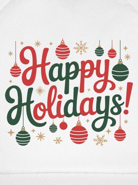 Happy Holidays Ornament-Skript