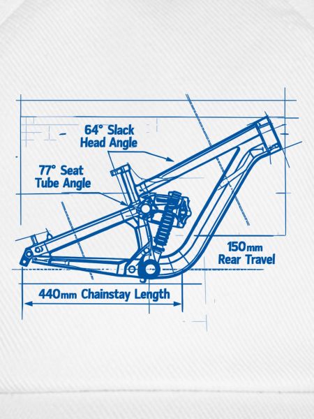 MTB Blueprint: Full-Suspension Rahmen Tech
