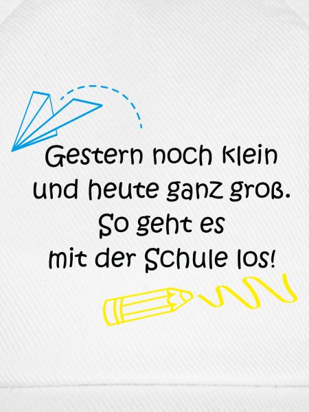 "Gestern klein, heute ganz groß..."