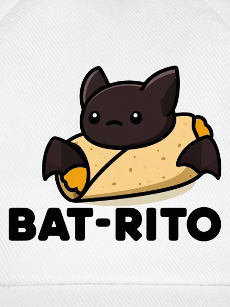 Bat-Rito Taco-Bat Cartoon