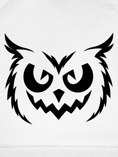 Halloween Eule – Spooky Owl Face