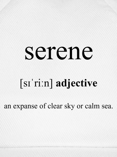 Serene Definition Dictionary