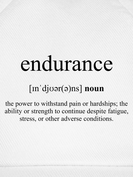 Endurance | Ausdauer Definition Dictionary