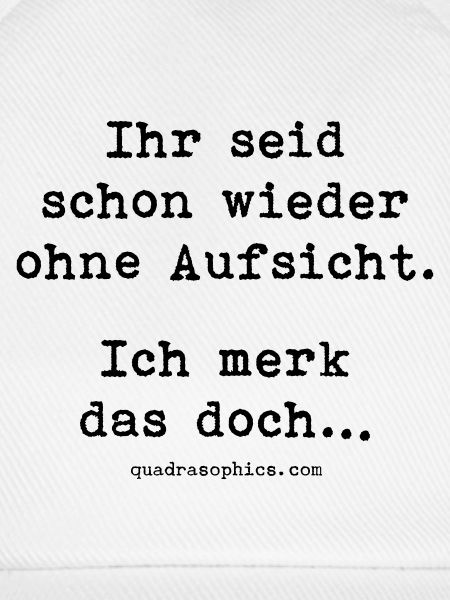 ohne Aufsicht