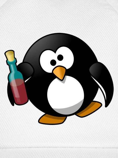 Besoffener Pinguin