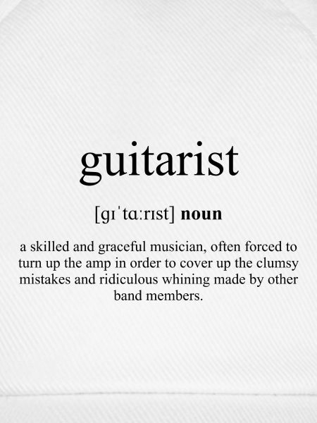 Guitarist (Gitarrist) Definition Dictionary
