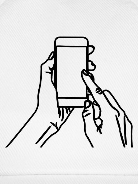 Smartphone in der Hand