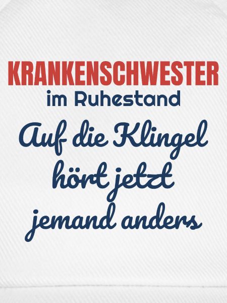 Krankenschwester im Ruhestand – Patientenklingel
