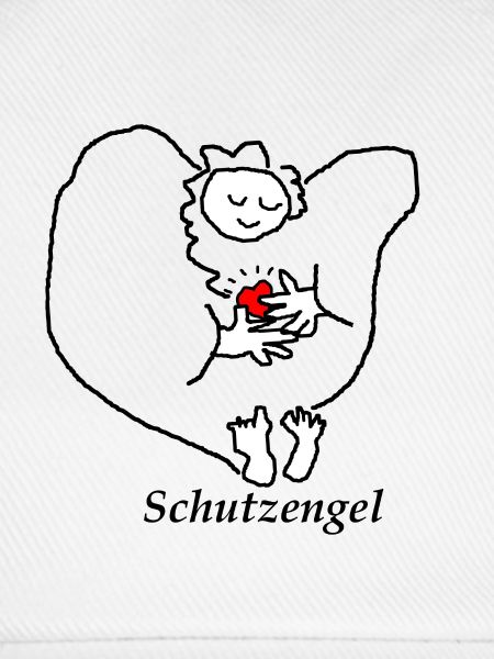 Schutzengel mit Herz