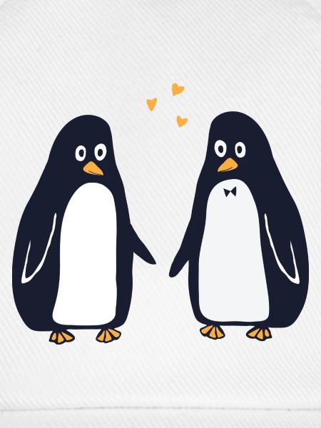 Verliebte Pinguine