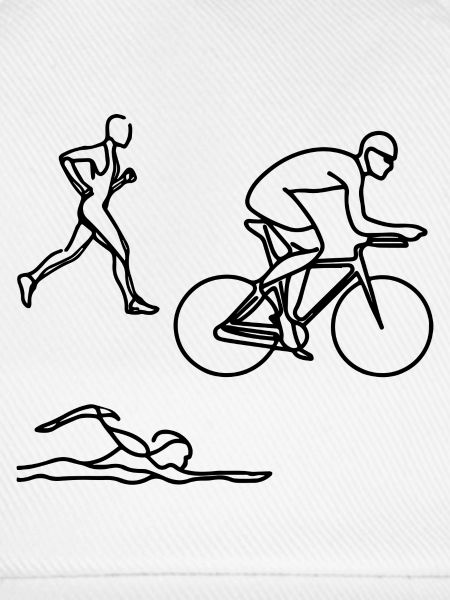 Triathlon Skizze