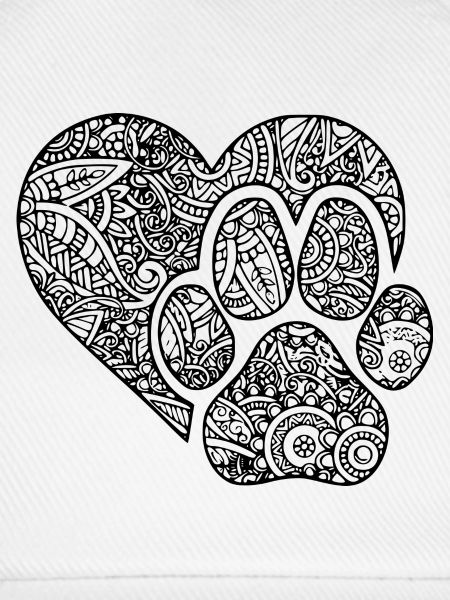 PAW DOG MANDALA