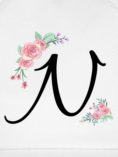 Buchstabe n Blumen