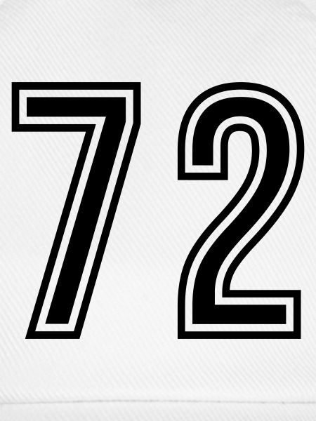 72 Zahl symbol
