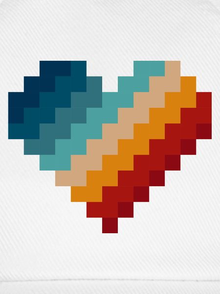 Retro Pixel Herz