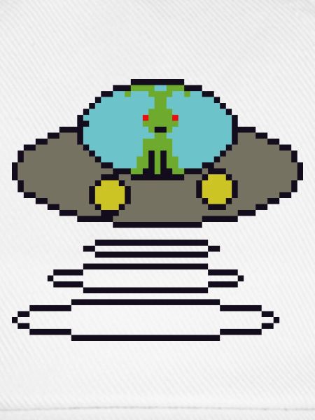 Retrogaming Pixel Ufo