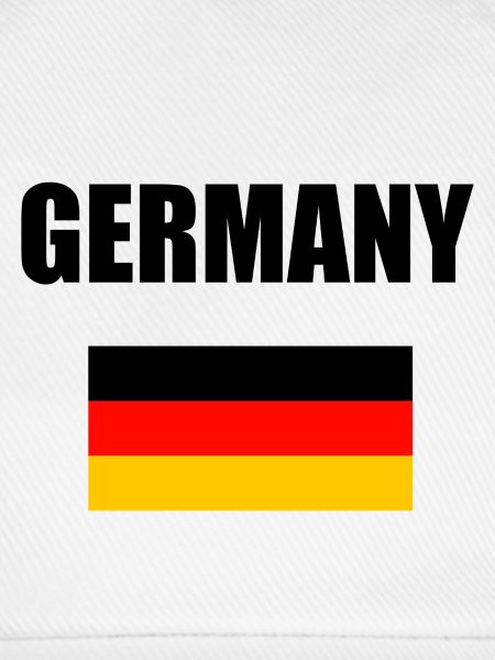 Germany mit Flaggendesign