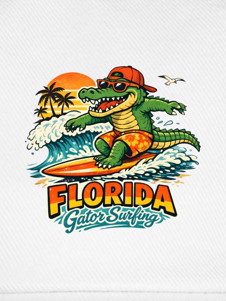 Surfender Alligator in Florida