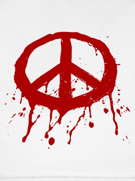 Paz Graffiti Roja