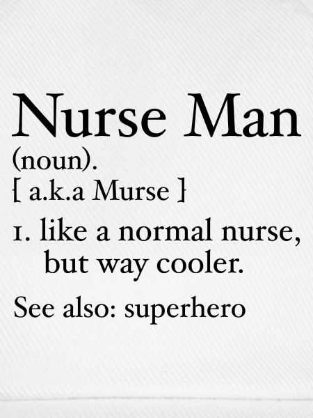 Lustiger Krankenpfleger Mann Definition