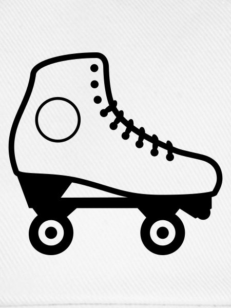 Künstlerischer Rollschuh