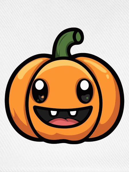 Kürbis Halloween Herbst Comic