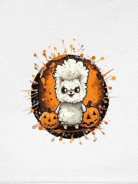Lama Halloween Comic