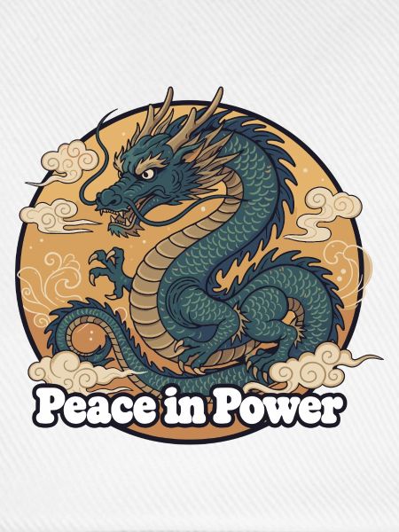Peace in Power Drache