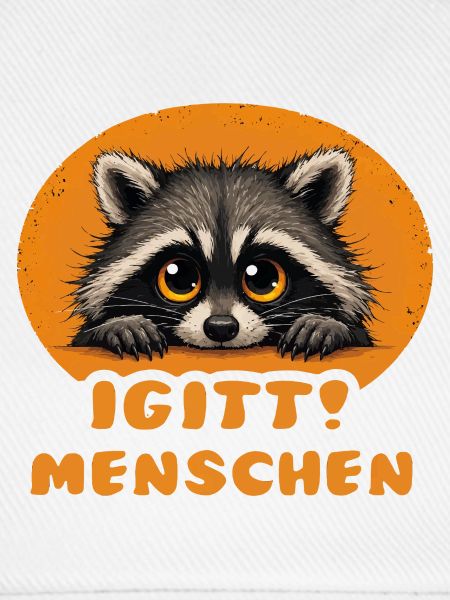 Lustige Igitt ! Menschen Waschbär