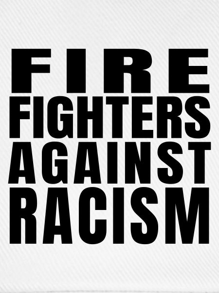 Firefighters Against Racism Block Black