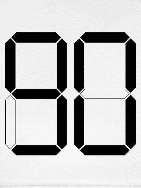 NUMMER 90 Neunzig Geschenk Digital